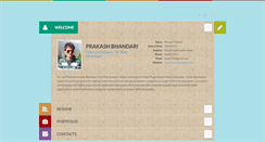 Desktop Screenshot of pkbhandari.com